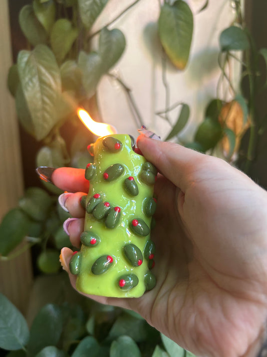 Olive Girly Lighter Case