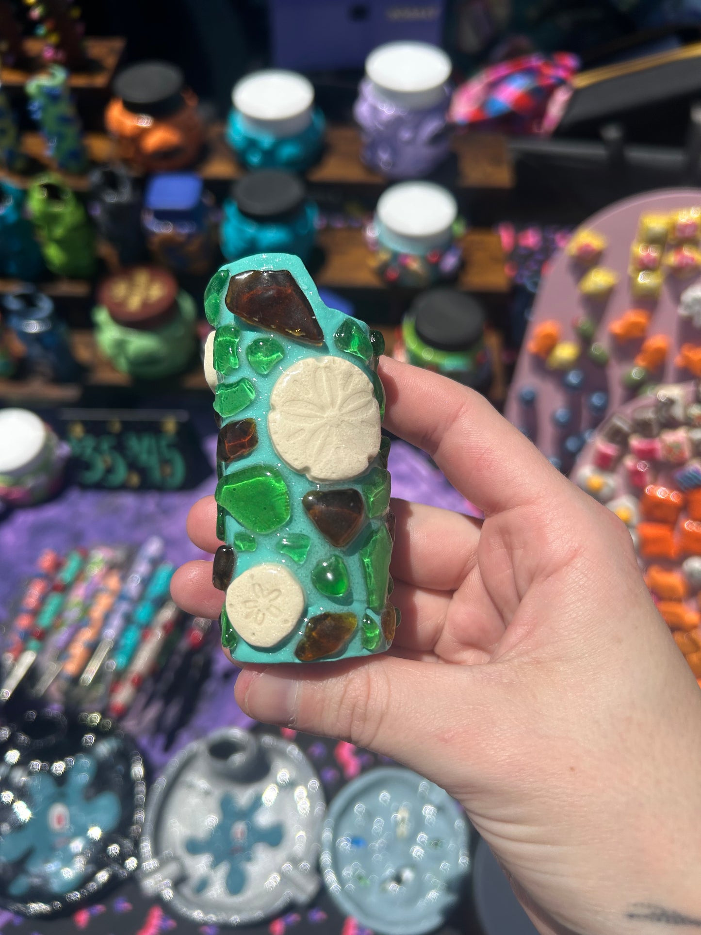 Sea Glass Lighter Case