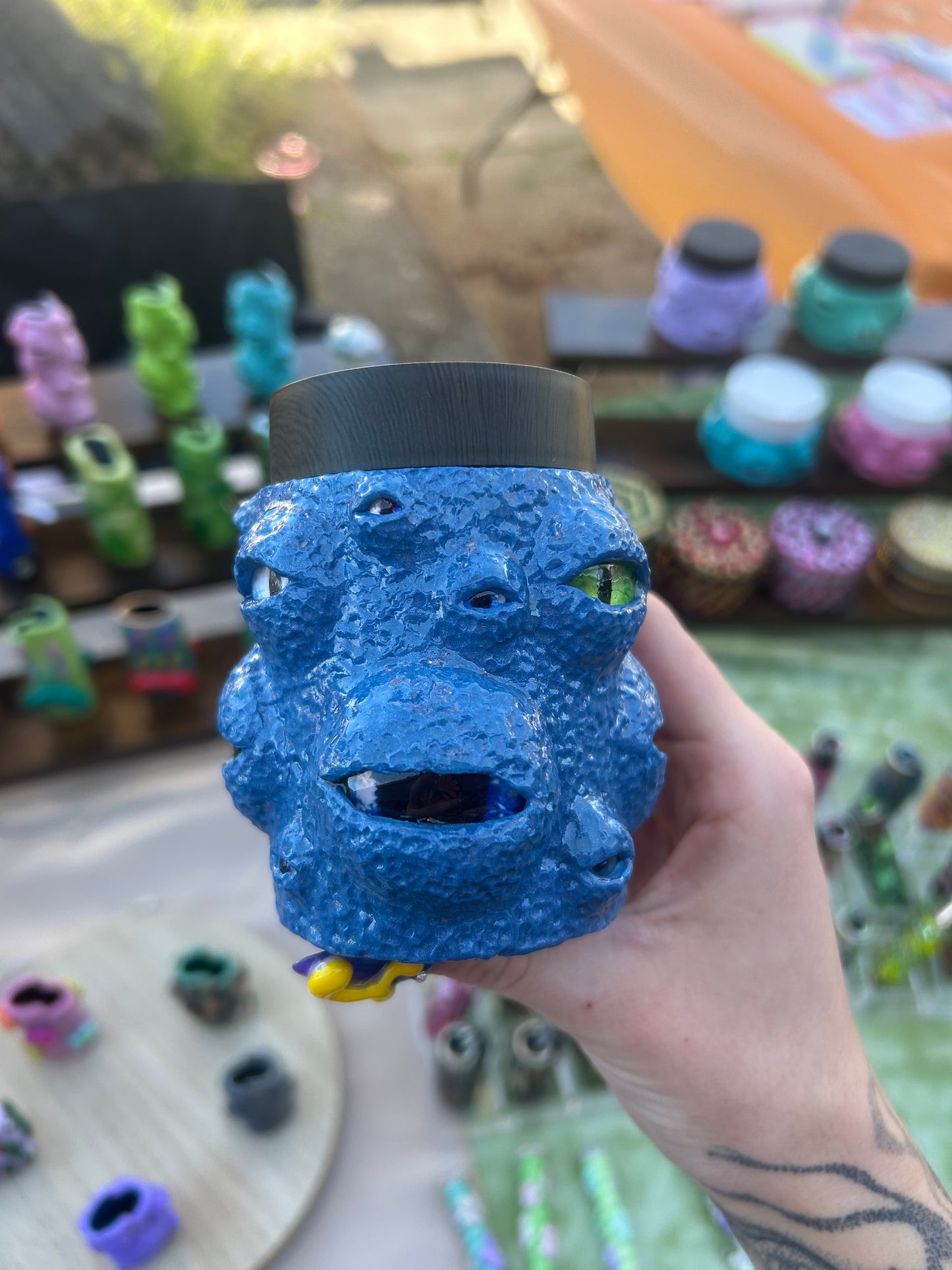 Trippy Eye Stash Jars 👁️