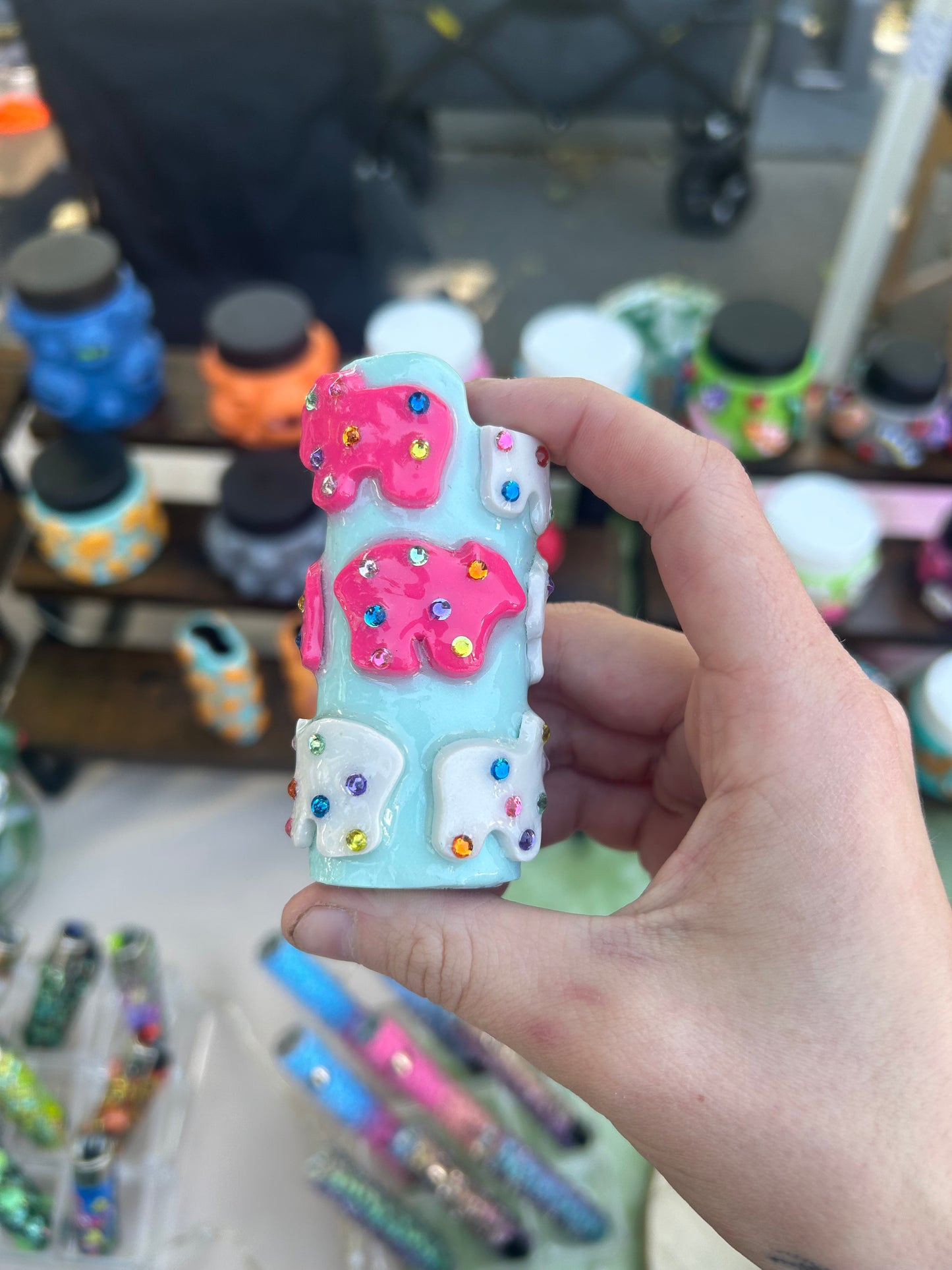 Large animal cookie lighter case