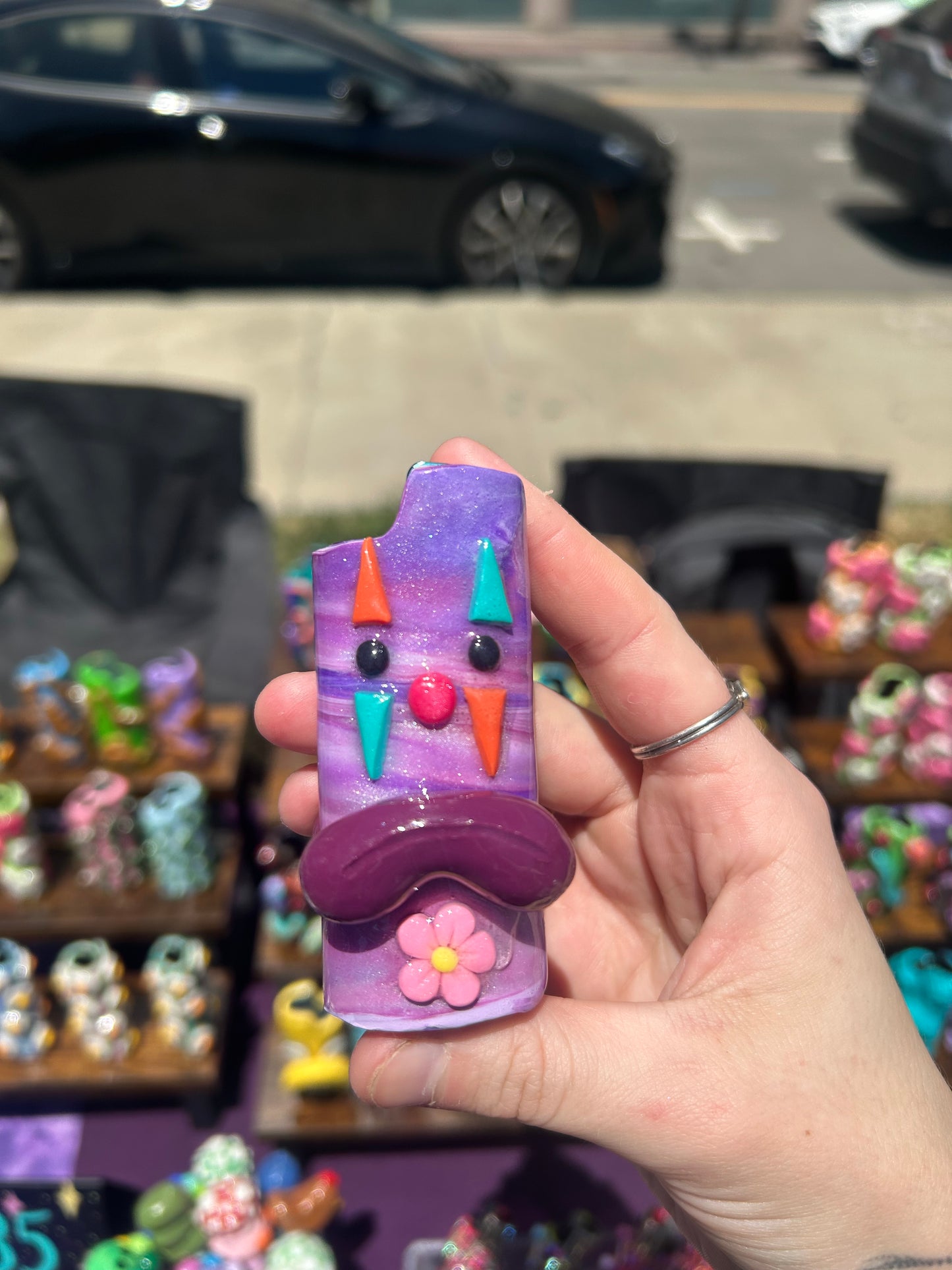 Smile/Frown Clown Lighter Cases