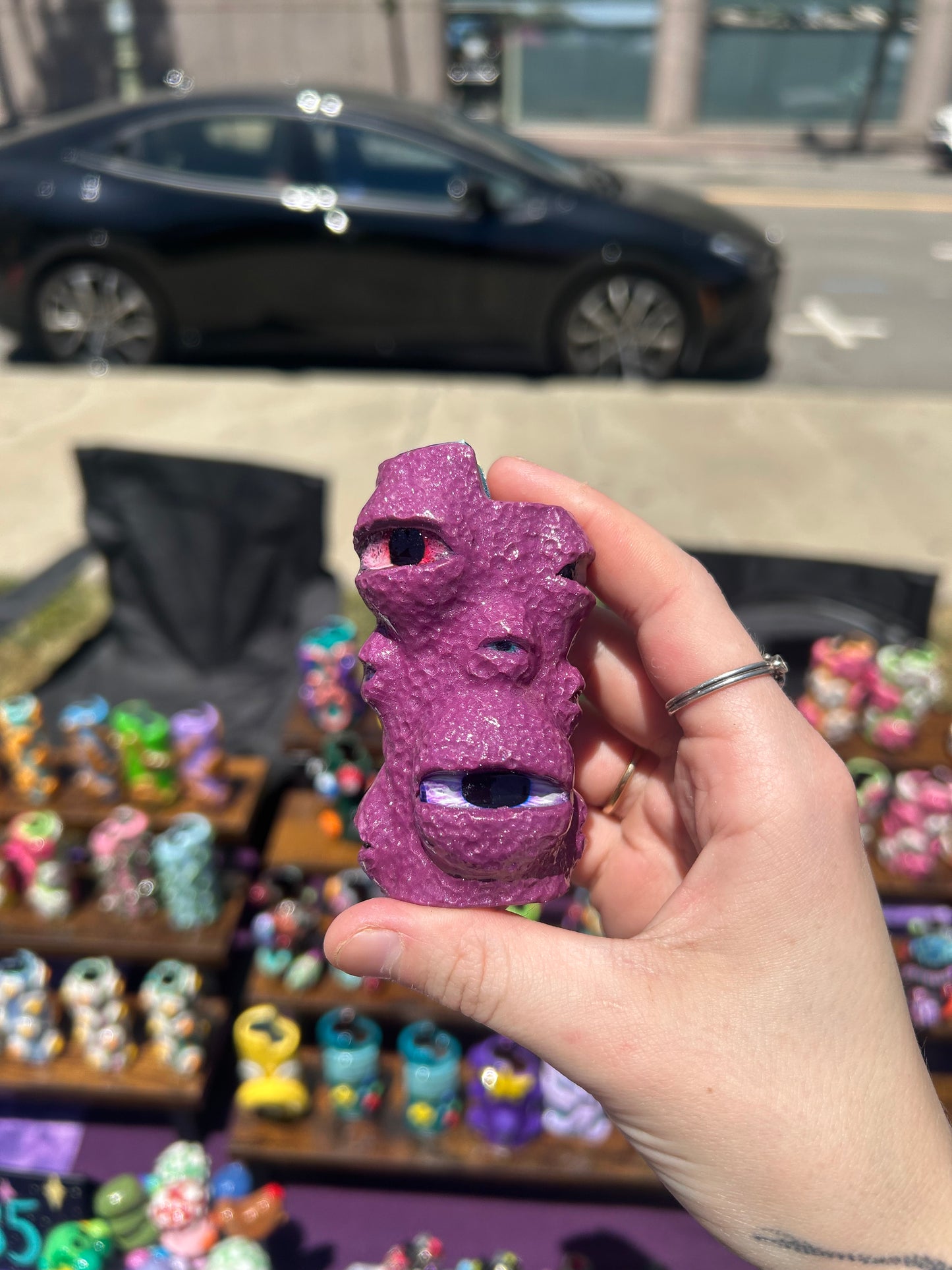 Trippy eye lighter case