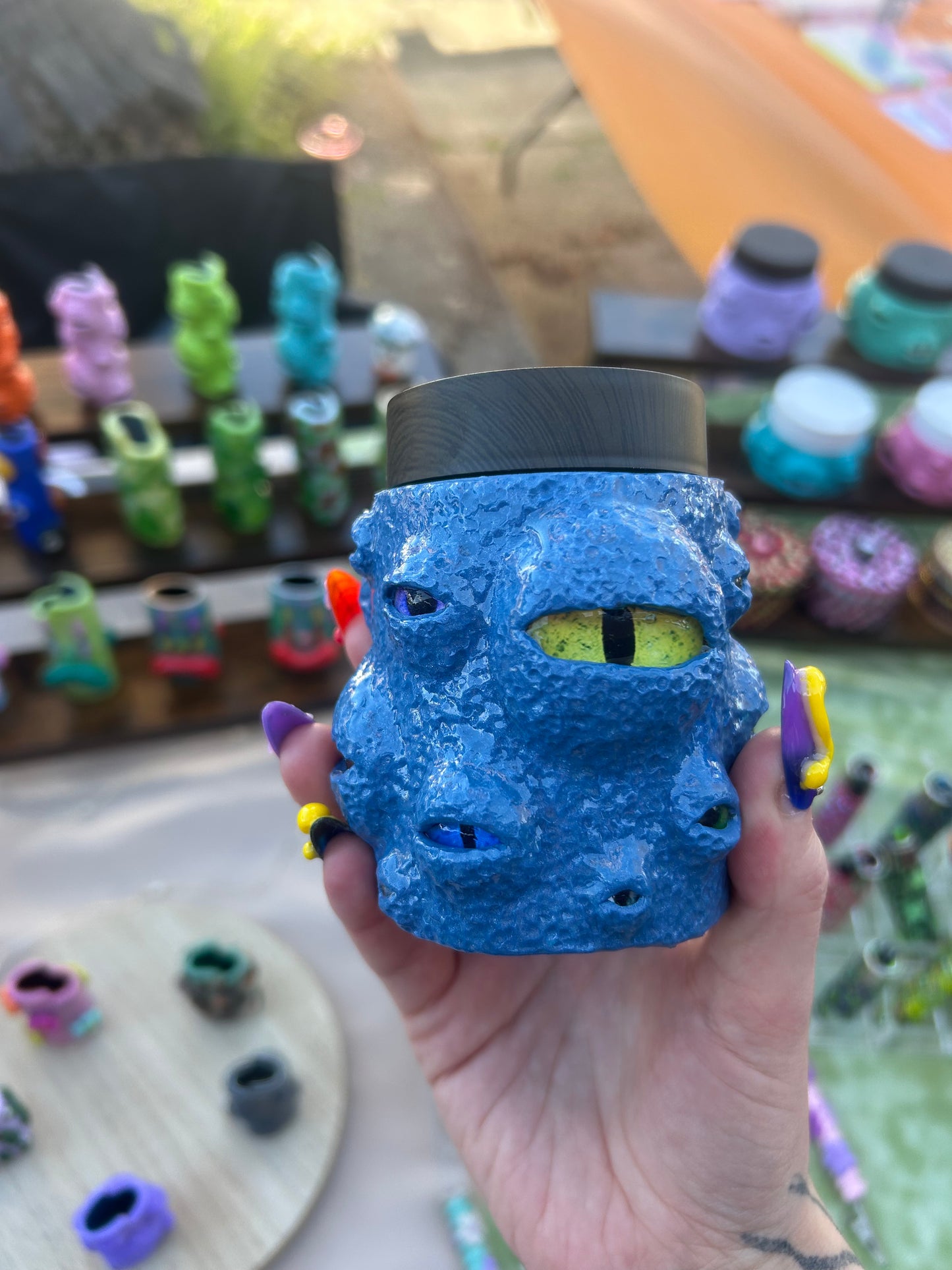 Trippy Eye Stash Jars 👁️
