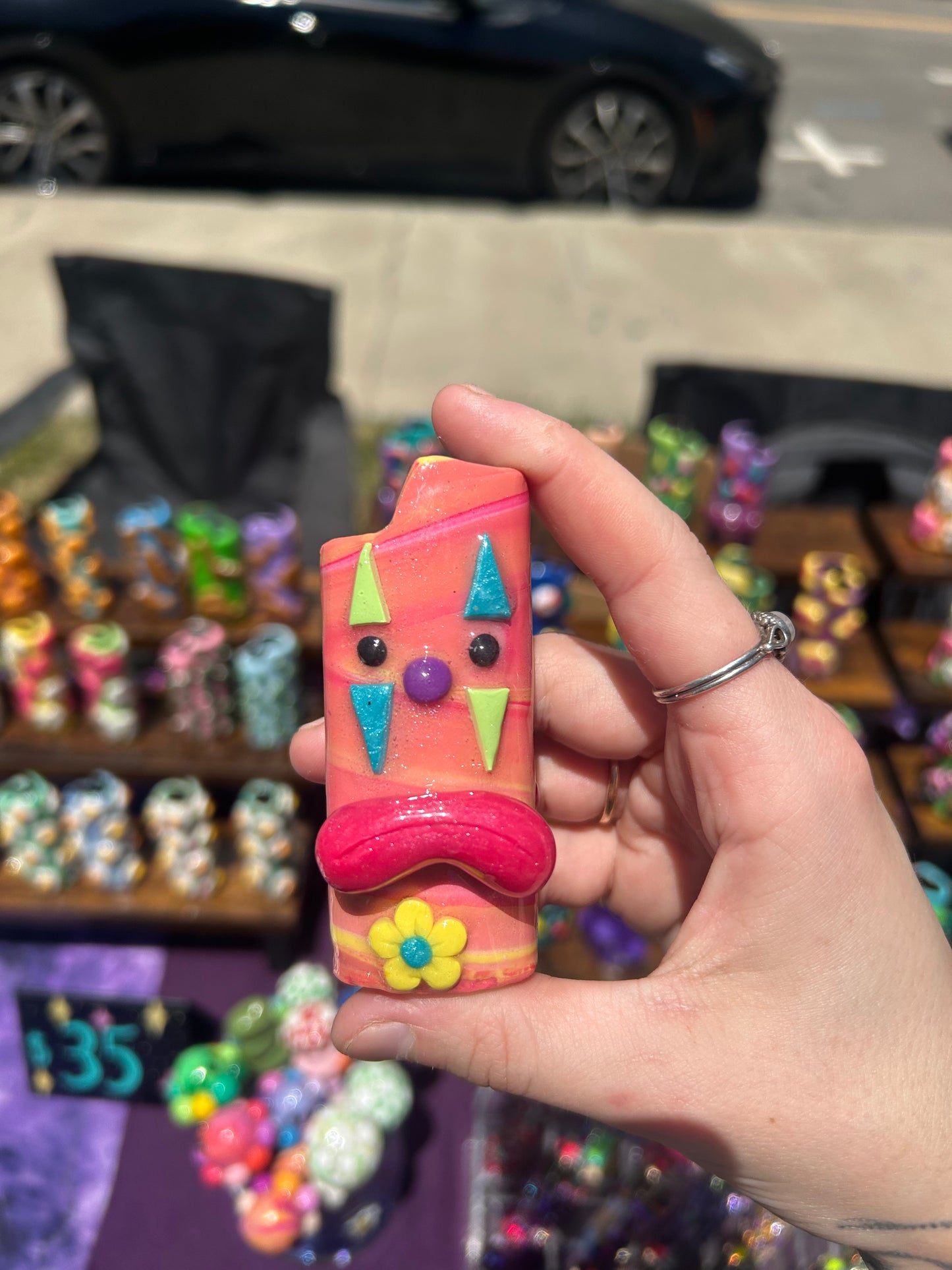 Smile/Frown Clown Lighter Cases
