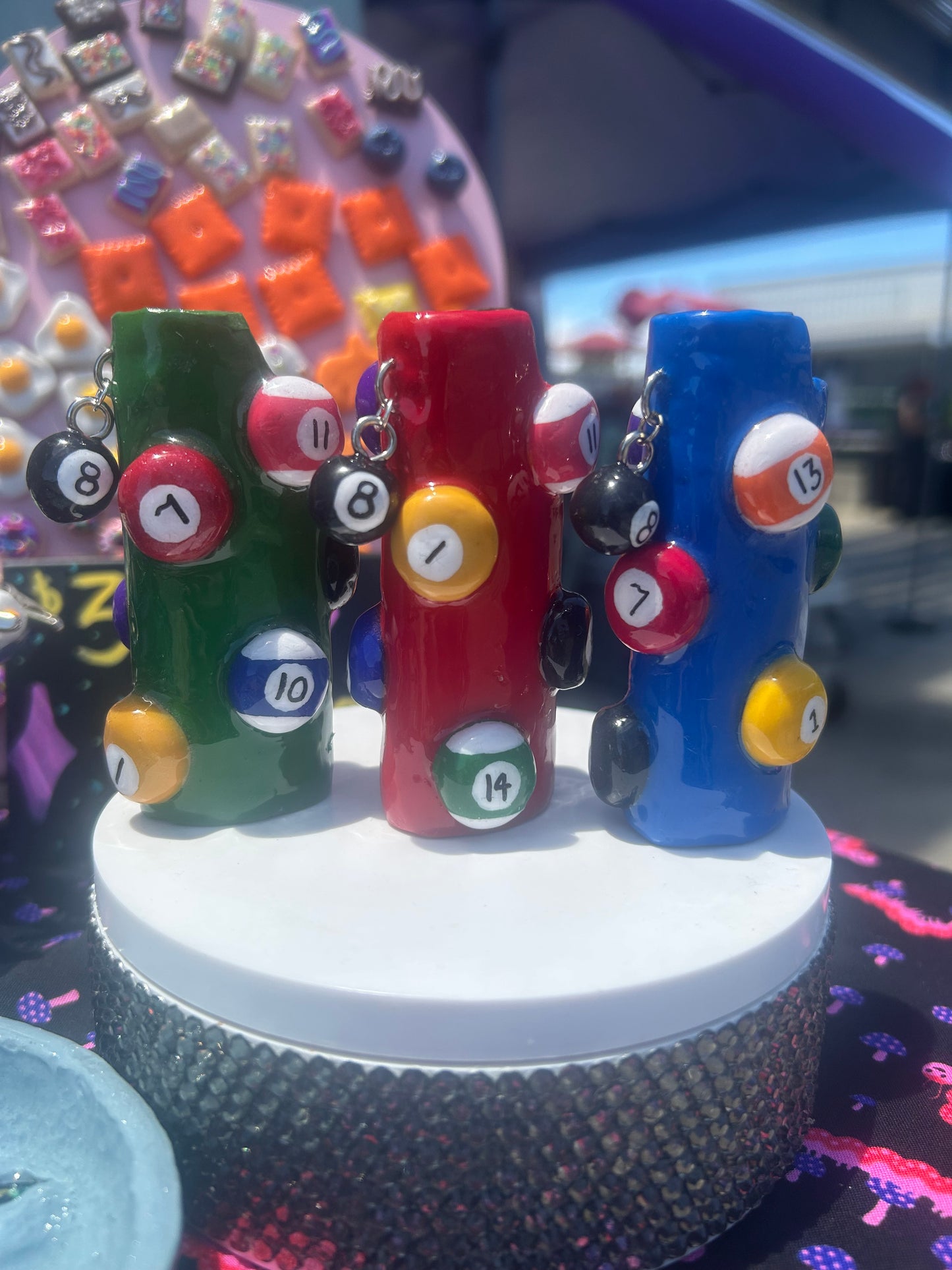 Pool/Billard Ball Lighter Case