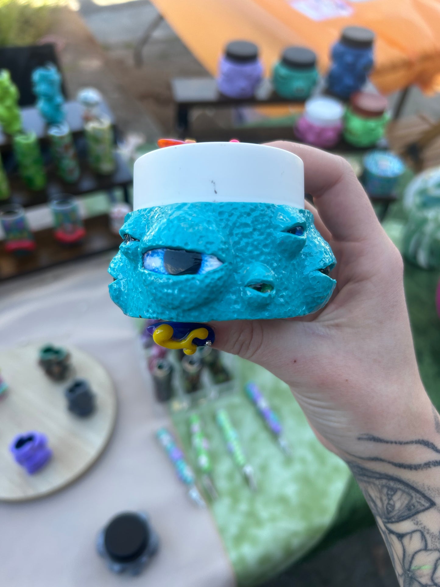 Trippy Eye Stash Jars 👁️