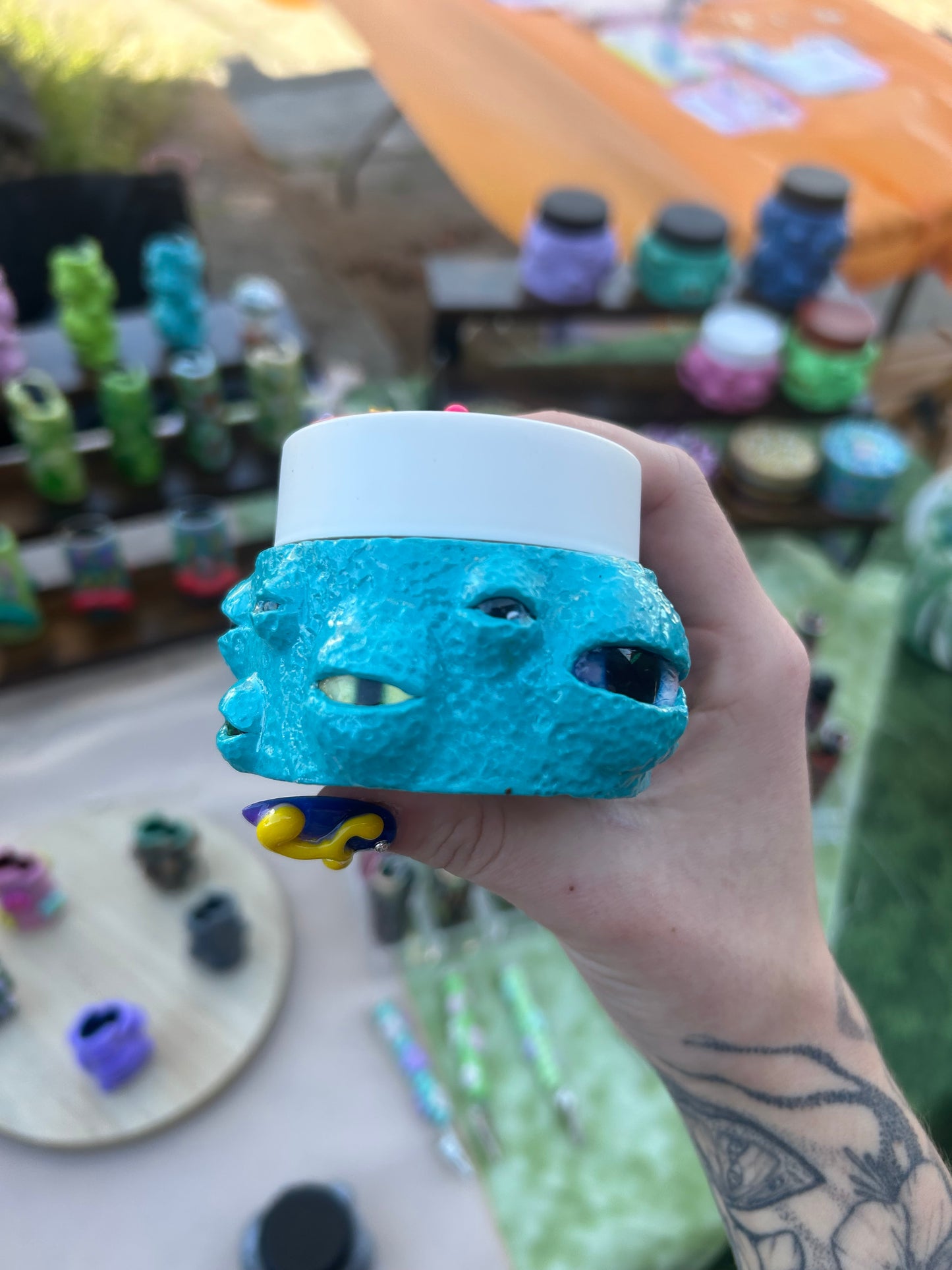 Trippy Eye Stash Jars 👁️