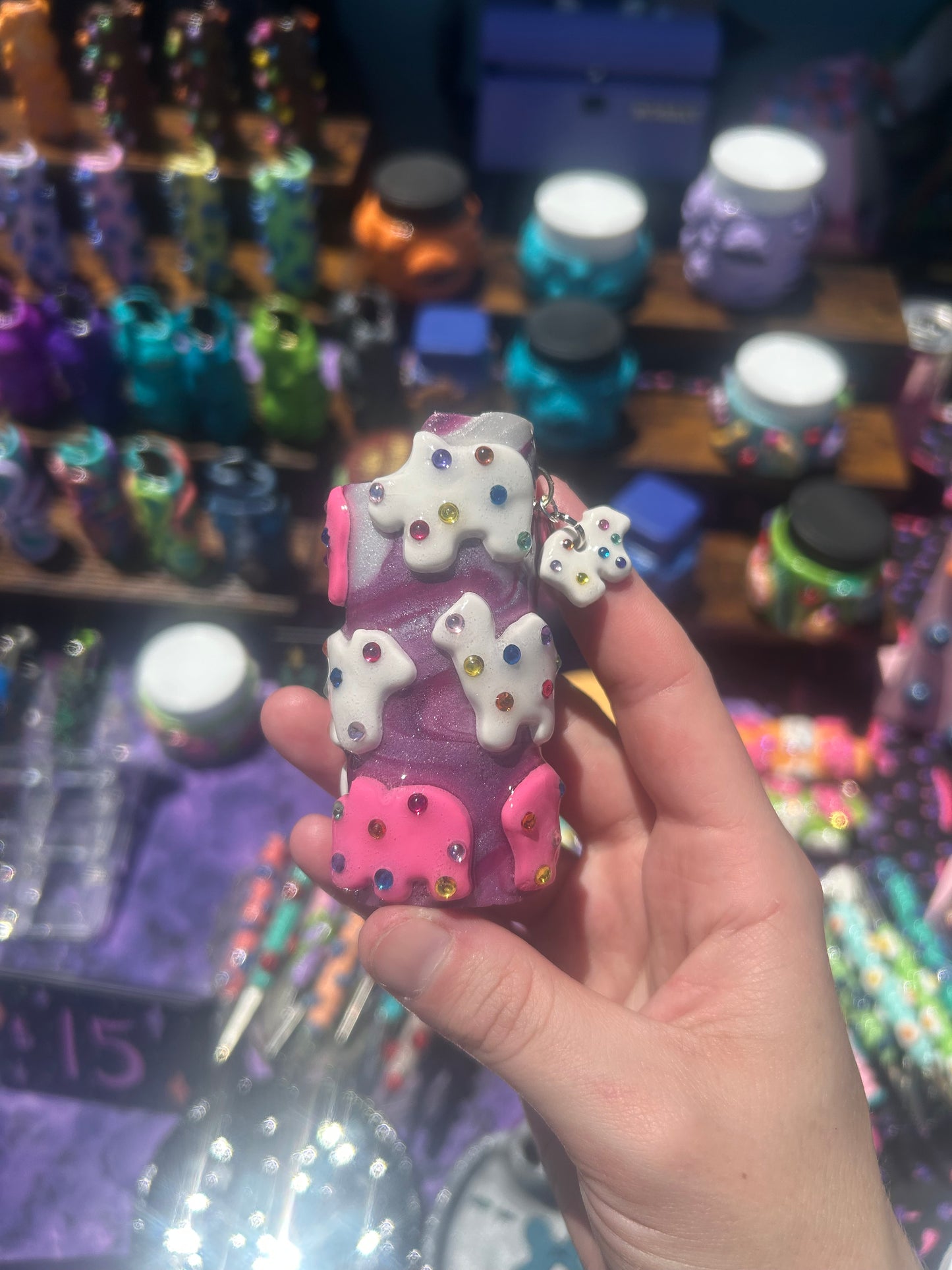 Large animal cookie lighter case