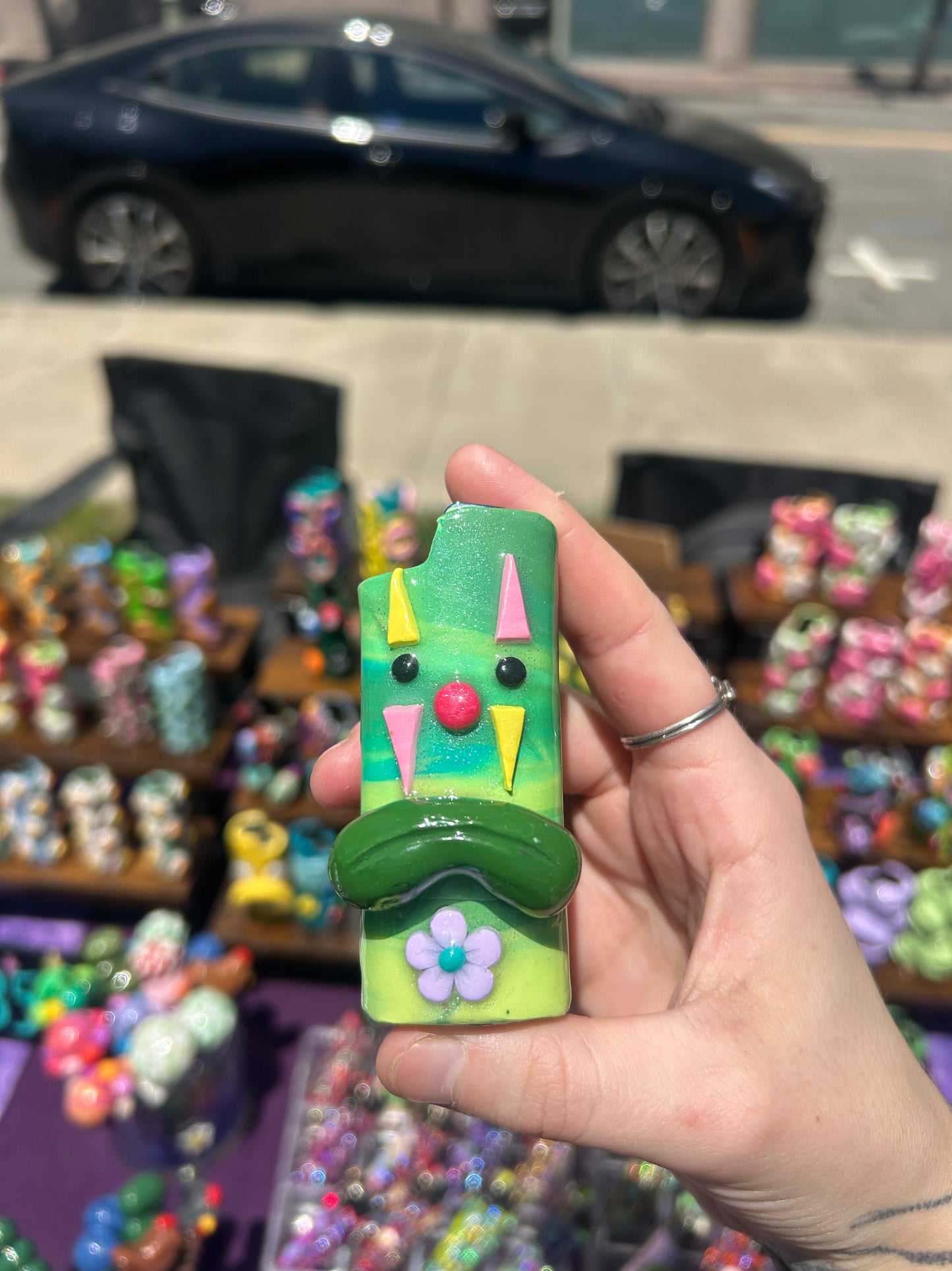 Smile/Frown Clown Lighter Cases