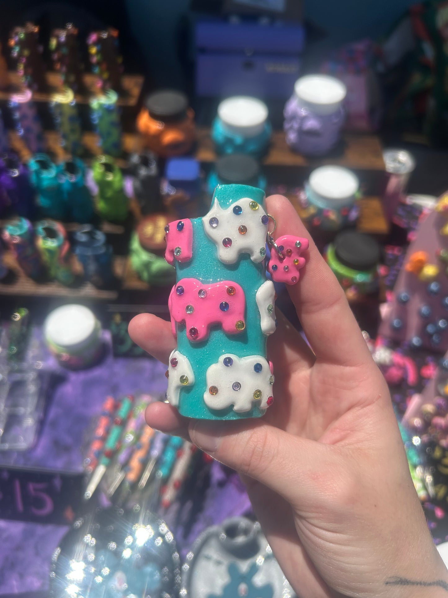 Large animal cookie lighter case