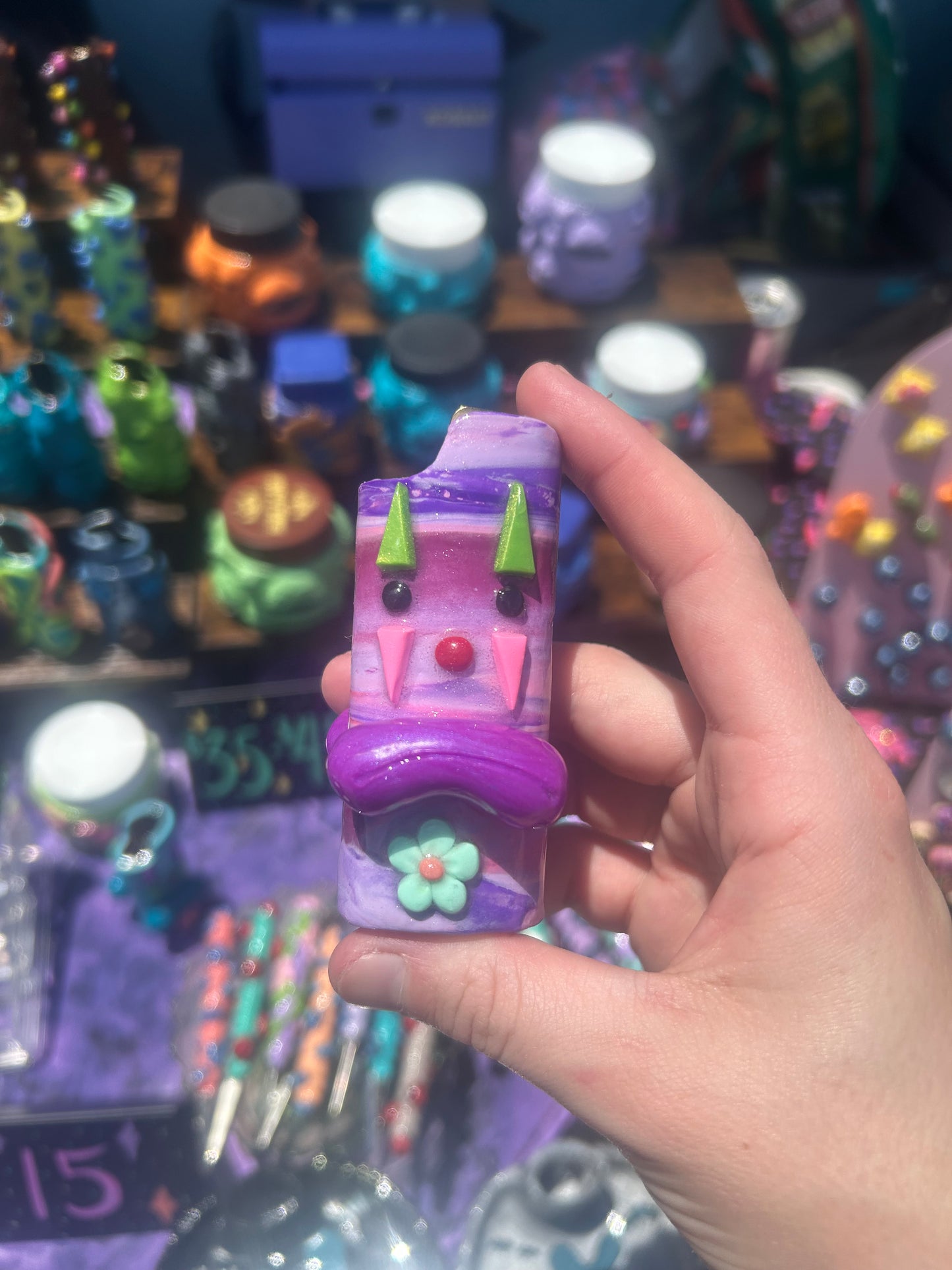 Smile/Frown Clown Lighter Cases