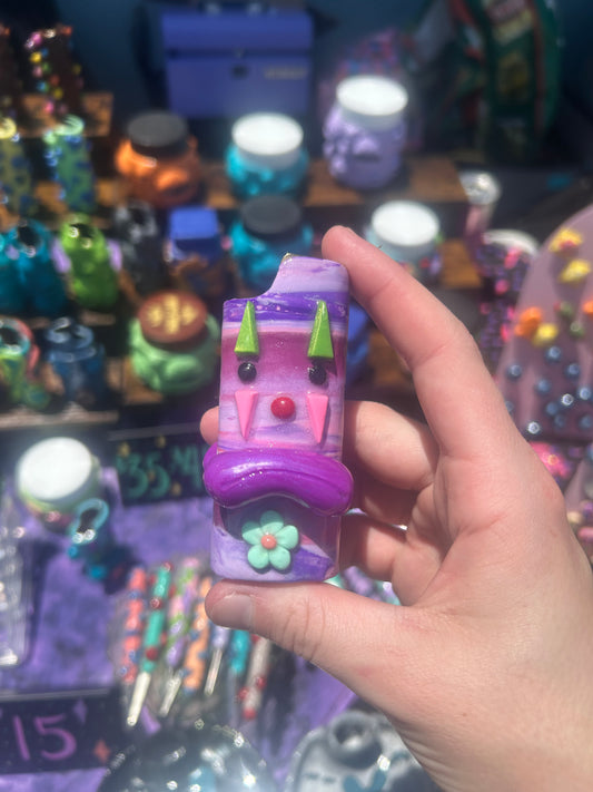 Smile/Frown Clown Lighter Cases