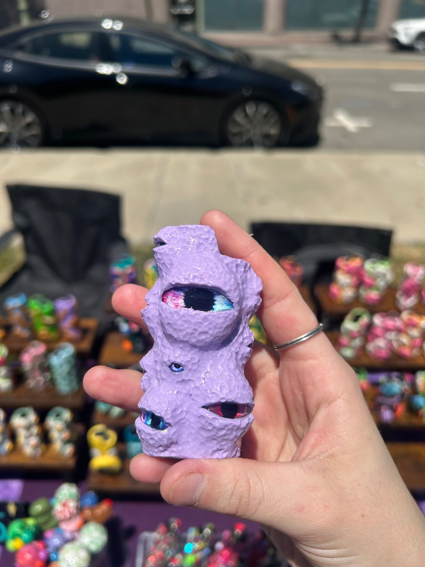 Trippy eye lighter case