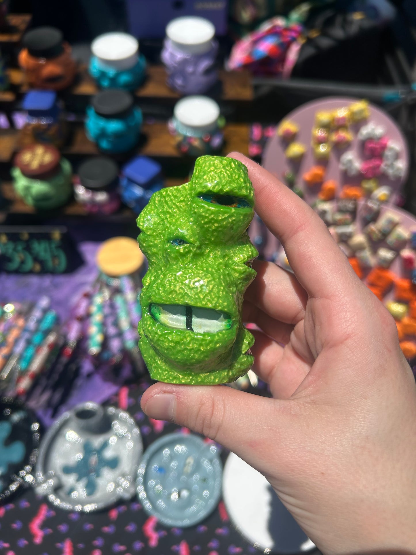 Trippy eye lighter case