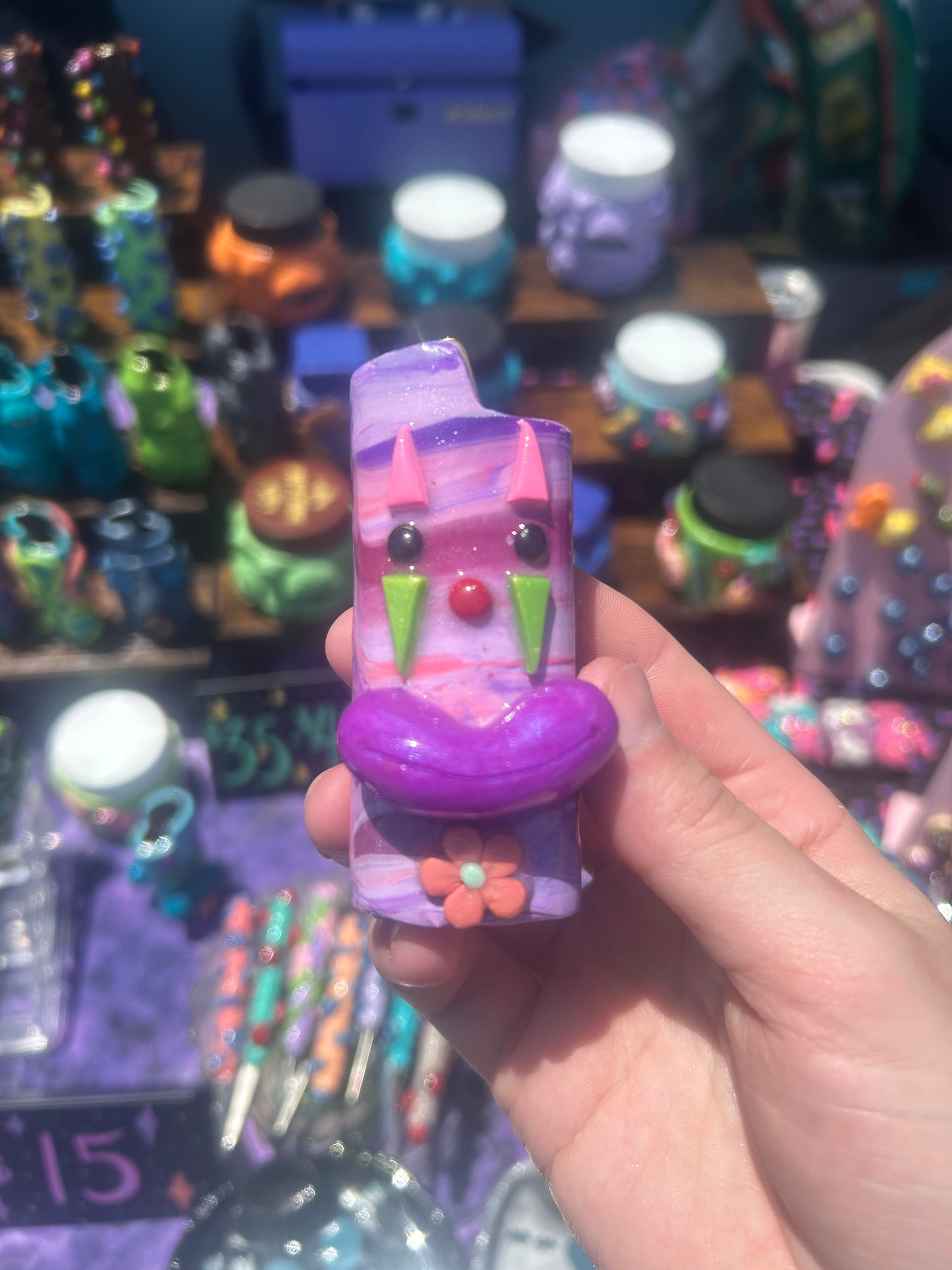 Smile/Frown Clown Lighter Cases