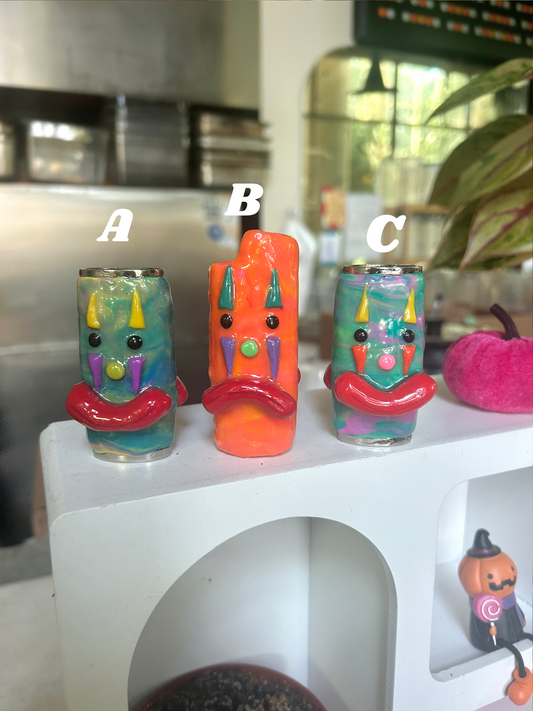 Smile/Frown Clown Lighter Cases