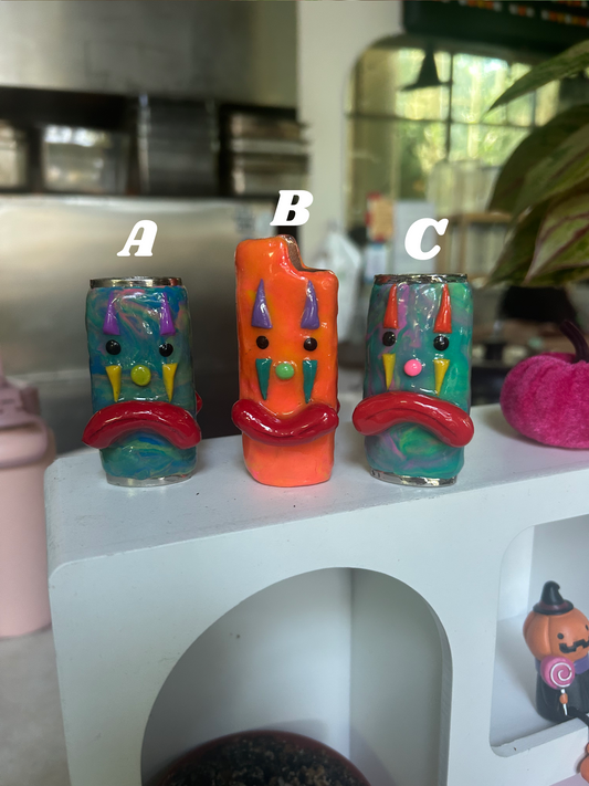 Smile/Frown Clown Lighter Cases