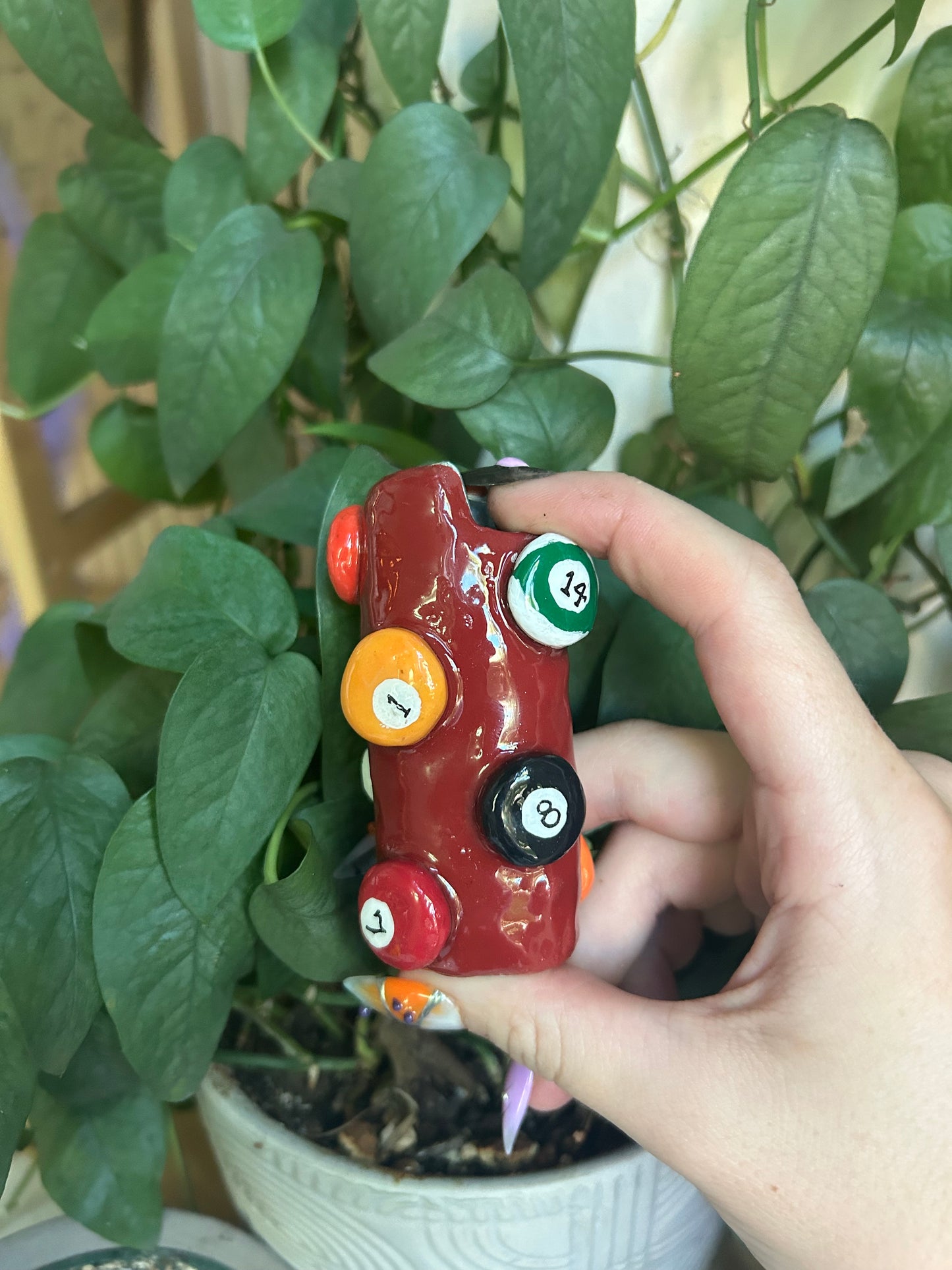 Pool/Billard Ball Lighter Case