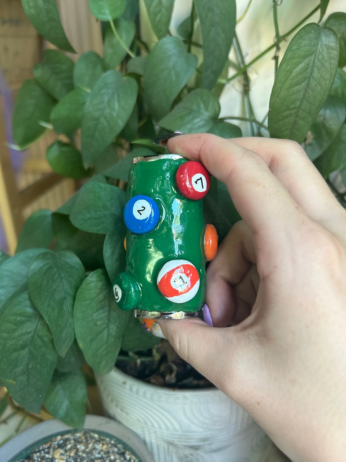 Pool/Billard Ball Lighter Case