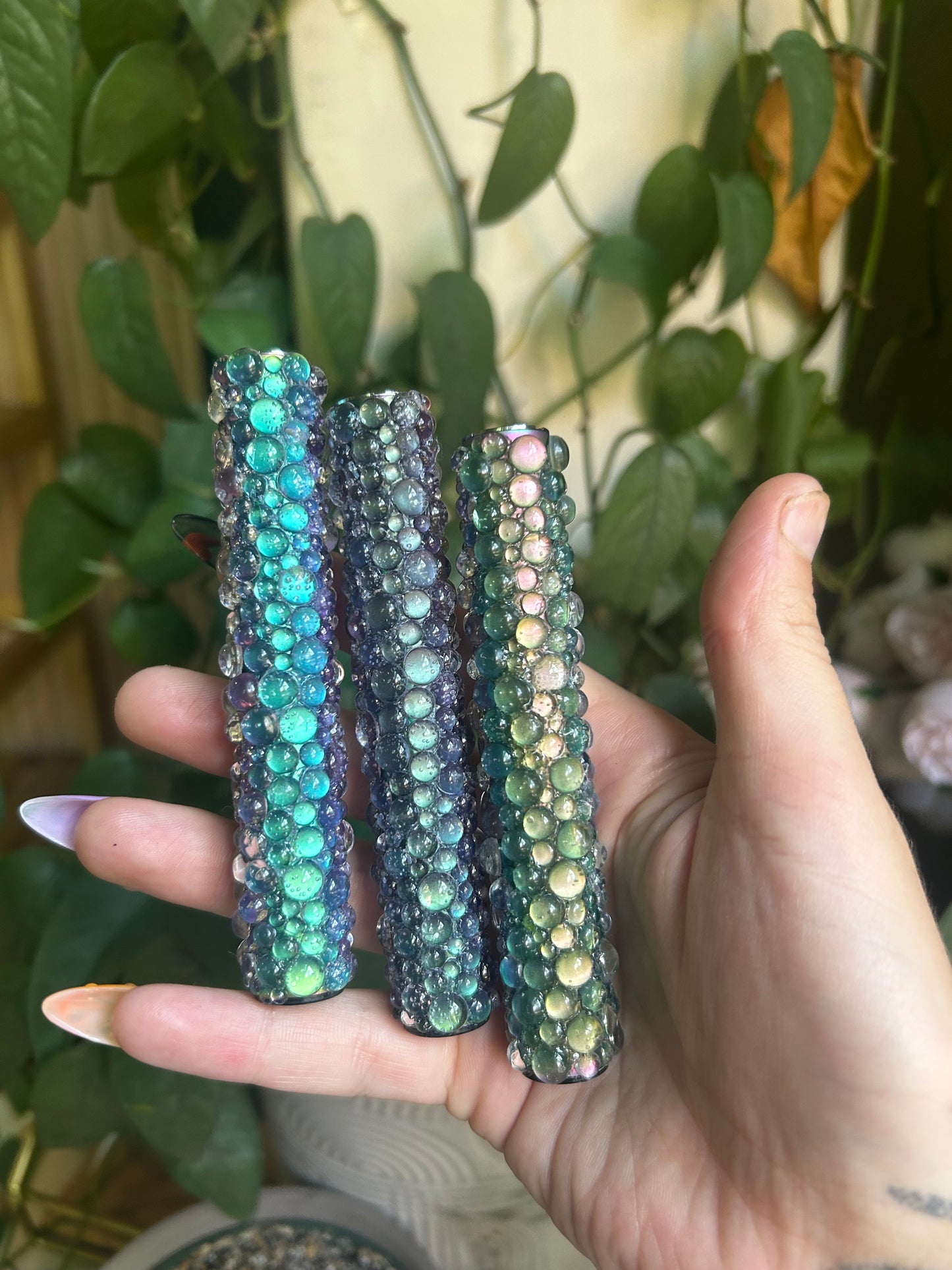 Blinged Rainbow Battery 650 mAh