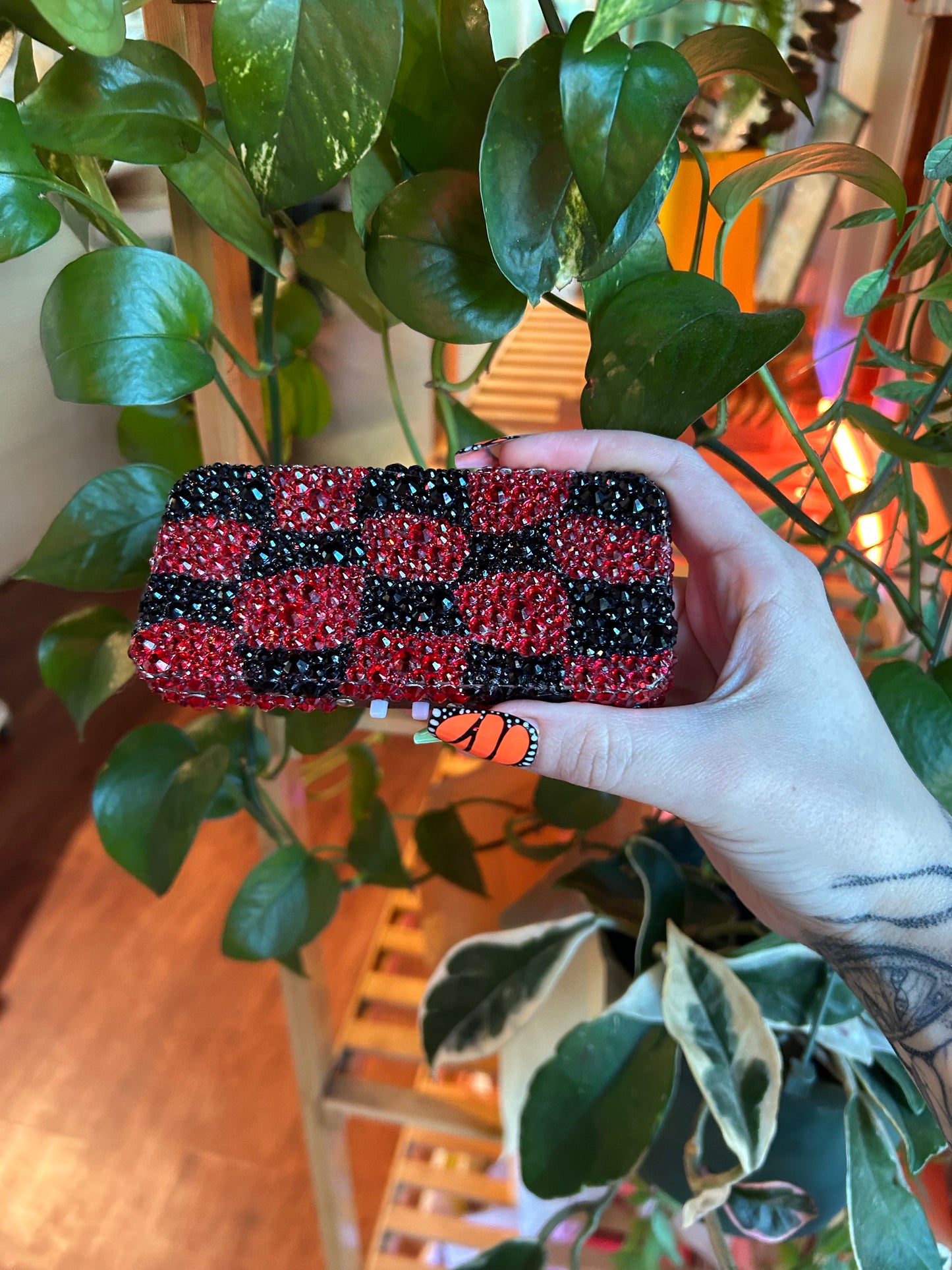 Bedazzled Upcycled Joint Cases