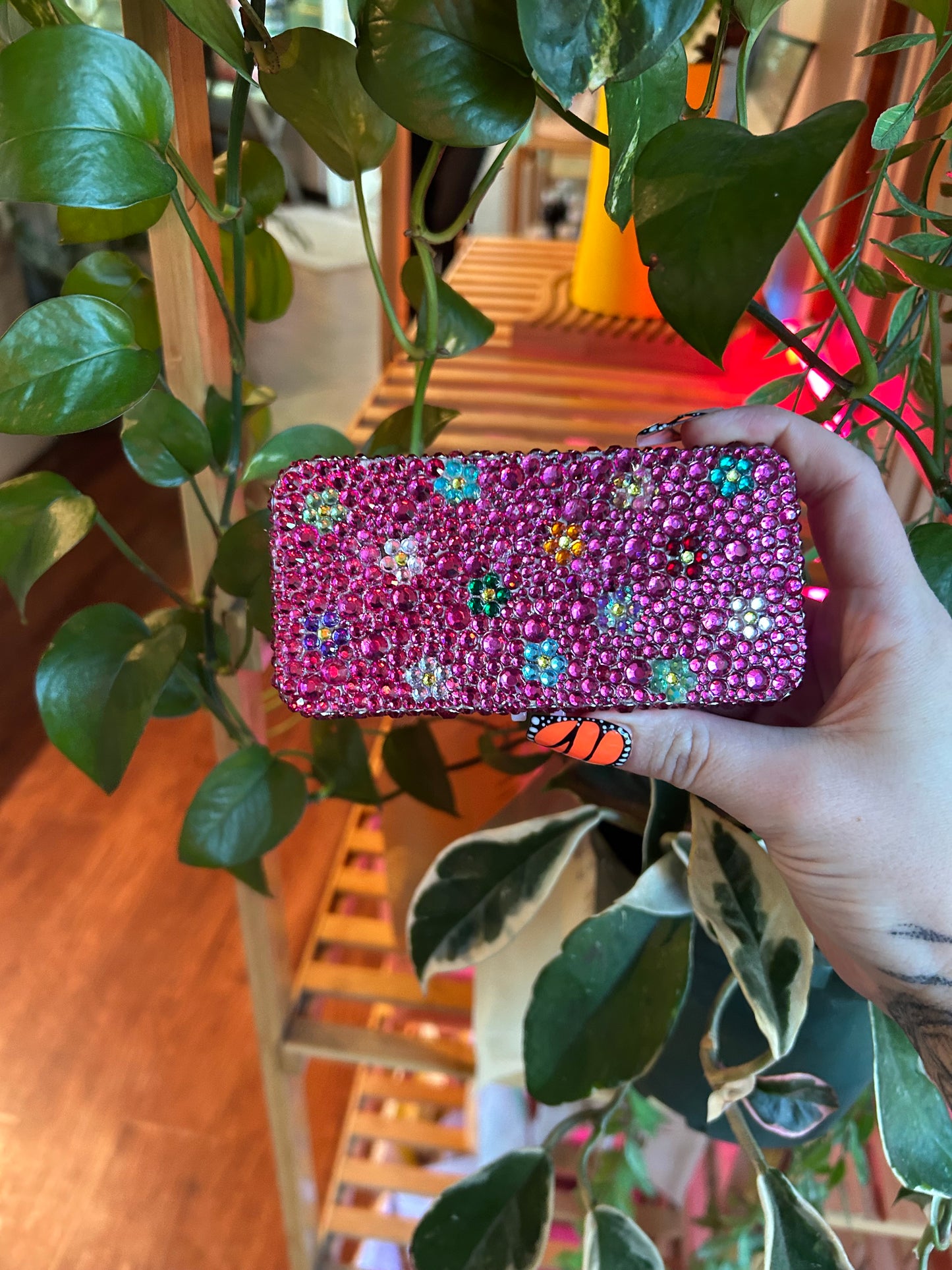 Bedazzled Upcycled Joint Cases
